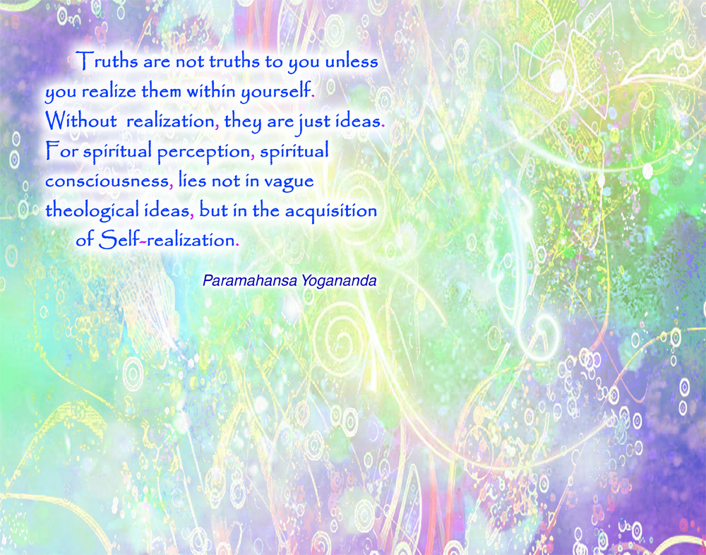 Yogananda truths wallpaper